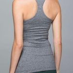 Lululemon CRB Cool Racerback Heathered Deep Coal Tank Top Size 6 Photo 1