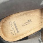 Clarks  Boylan Dawn Ankle Bootie Women's Size 10 Black Leather Ankle Strap Boots Photo 6