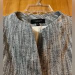 Talbots  Sorbonne Cotton Linen Blend Ribbon Belted Grace Fit Blazer Jacket 10 Photo 4