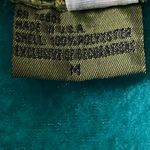 Vintage Powderhorn Medium Long Thick Heavy Fleece Half Zip Pullover Tunic Camp Blue Photo 9