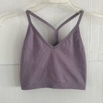 Set Active  Sculptflex Ribbed V Bra in Lilac Photo 1