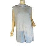 Croft & Barrow GRAY MOCK NECK SLEEVELESS JERSEY KNIT TUNIC (2X) Photo 1