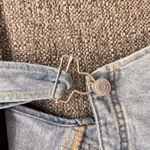 Wild Fable Denim Overalls Small Cottagecore Prairie Shorts Distressed Light Wash Photo 4