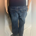 Indigo Blue  Maternity Denim Jeans Pregnancy Stretch FIt Size L Photo 4