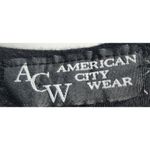 American City Wear Maxi Dress Tie Waist Casual Comfy Black 1X Photo 3