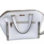Kate Spade NY Savannah Parliament Bag w snakeskin accents Storybook Lining Photo 0