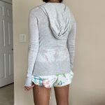 Athleta Heather Gray Long Sleeve Hooded Sweater with Thumb Hole Size XS Photo 11