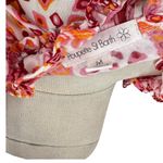 Poupette St Barth Clara Mini Dress Red Chagal Print Orange Pink Size Medium Photo 11