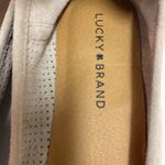 Lucky Brand  Caylonp Perforated Suede Loafers Size 7.5 A21 Photo 8