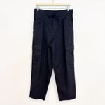 Athleta  Paradise Mid Rise Cargo Pants in Black Size Medium Photo 2