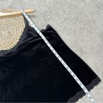 Coldwater Creek NWT  Women’s Black Velvet Lace Cami Tank Top Bra Liner Goth 1X Photo 10