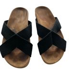 Jenni Kayne  Cotton Crossover black sandals size 40 US 10 Photo 0
