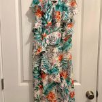 VICI NWOT Blossom Coast Floral Ruffled Midi Dress Photo 1