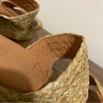 Beach by Matisse Chunky Espadrille Heels size 9 Tan Photo 6