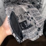 Urban Outfitters black grey and silver sequin mini dress with side slit Photo 5