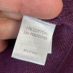 J.Jill  Sweater L/S Blouse Purple V-Neck Pullover Lagenlook Size Large EUC #0656 Photo 4