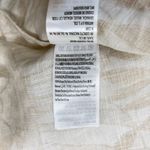 Farm Rio NWOT  Midi Skirt Off-White/Beige Lace Nature Wavy Hem Linen Size L Photo 8