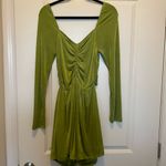Princess Polly  Olive Green Loriella Long Sleeve Romper Photo 7