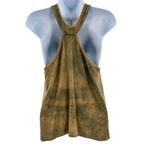 Anthropologie 5 Two 3 Tie Dye Halter Tank Army Green Sleeveless Photo 3