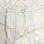 Madewell  Emmett Wide-Leg Crop Pants in Stripe 37P Photo 4