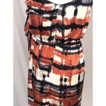 Francesca’s Collections Dress ~ Orange/Purple/White ~ Size Small Black Photo 5
