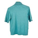 Everlane Green Wool Blend Short Sleeve Turtleneck Sz S Photo 3