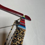 Mara Hoffman  leopard front twist one piece swimsuit sz S Photo 3