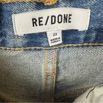 RE/DONE Ultra High Rise Taper Jeans in Favorite Bleu 23 NWT (Needs Easy Fix) Photo 2