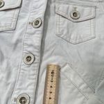 American Eagle 2000s Y2k American‎ Eagle White Corduroy Button Jacket Womens Size M Photo 3