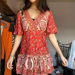 Princess Polly Wrap Mini Dress Photo 1
