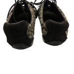 Coach  Remonna Brown Monogram Logo Sneakers Size 7.5 Photo 5