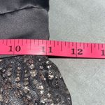 Hailey Logan by Adrianna Papell Size 1/2 Mini Dress Gray Sparkle Strapless Prom Photo 10