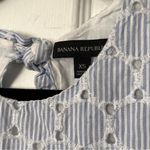 Banana Republic  Eyelet Pinstripe Sleeveless Top - Size XS Photo 92
