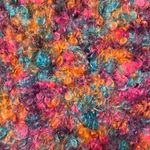 Vintage 1990s Compagnie Internationale Express Handknitted Curly Mohair Sweater Pink Photo 7