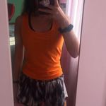 Orange Workout Tank Photo 1