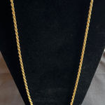 San Tropez 14K GP NWOT gold plated rope chain. 23 Photo 0