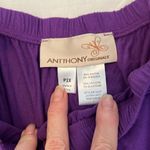 Anthony Originals szP2X purple adjustable button strap full length romper EUC Size undefined Photo 2