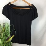 Banana Republic  SET Black Tee & Print Shorts S M Photo 5