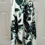 ASOS Palm Print One Shoulder Scuba Dip Back Prom Dress Size 2. C9 Photo 2