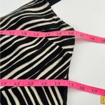 LA LIGNE Eva stripe silk dress midi sz S black white Photo 5