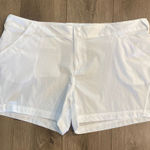 Columbia NWOT  4” Coral Point White‎ Stretch Fishing  Shorts Size 24W Photo 0