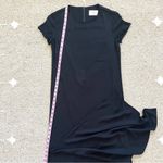 Alice + Olivia  AIR Black Cutout Back T-Shirt Maxi Dress Size 0 Photo 12