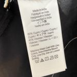 Madewell  Shift Mini Dress Black White Long Sleeve Cupro Casual Preppy Minimal S Photo 5