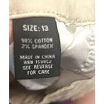 Cream Raw Hem Denim Shorts | Women’s 8 |‎ Country Chic Cowgirl Cutoffs Photo 3