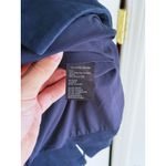 Intermix  Y2K Edgy Biker Suede Leather Mini Dress Small Blue LaceUp Glam Cocktail Photo 7