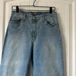 joe's jeans Joe's Jeans High Rise Wide Leg Raw Hem Light Wash Denim Size 31 Photo 1