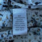 LC Lauren Conrad Top with Daisy White Lace Yoke. Mini Floral Print. Soft, Flowy. Photo 7