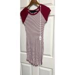 Polly & Esther 015-014 Bodycon T-Shirt Dress Women's Size M Striped Stripe Photo 3