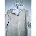 VERO MODA Boxy Textured Top - Size 42 (EU Size 14) - Rice 2/4 Top tan khaki tan Photo 6