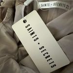 Revolve Saints + Secrets Lilac Floral Deep V Neck Long Sleeve Dress NEW Photo 8